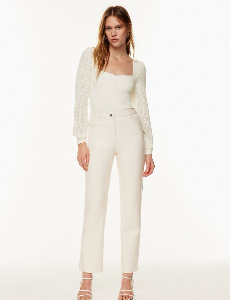 Aritzia Melina Leather Pants