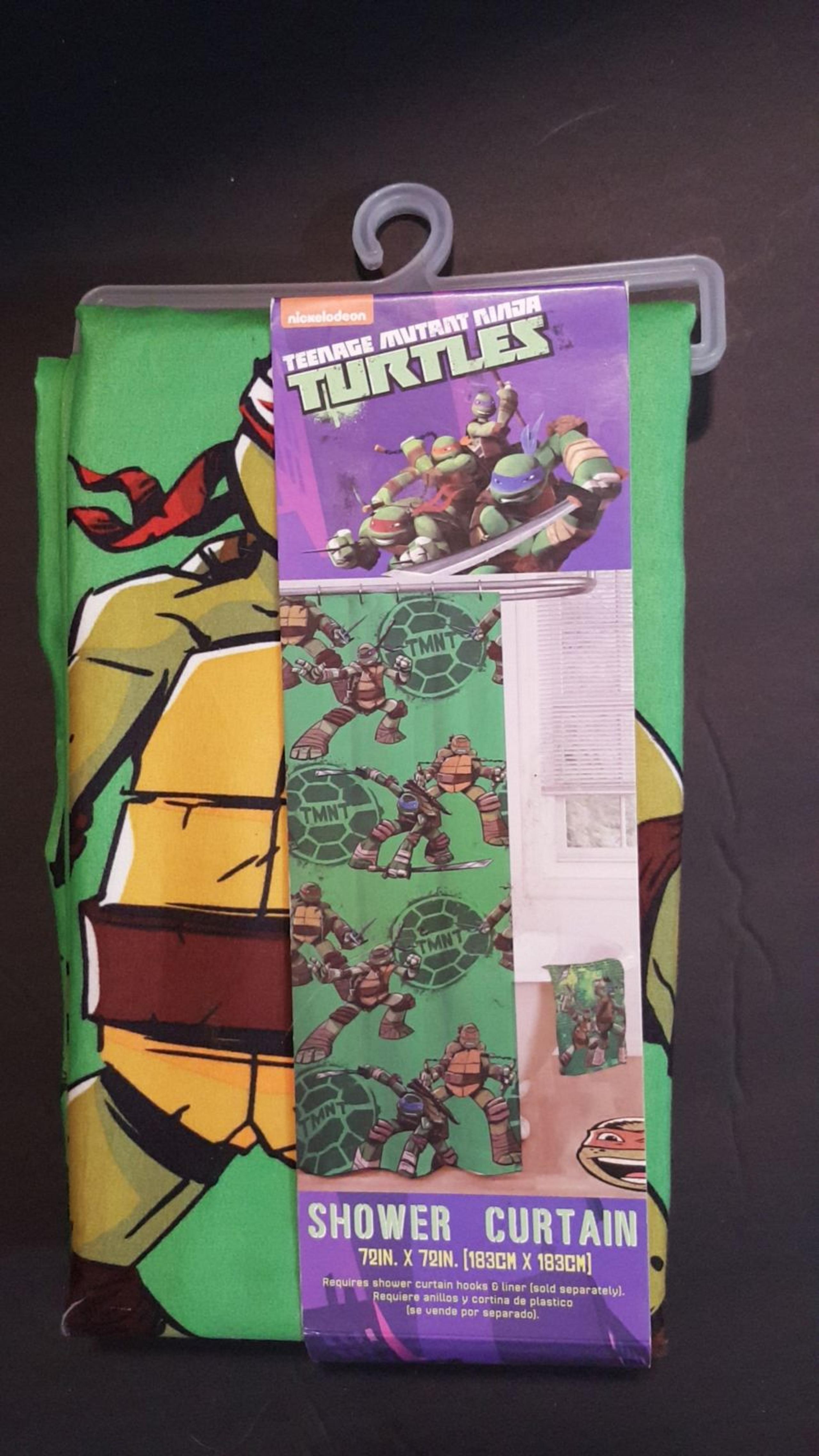Ninja Turtles TMNT Shower Curtain NEW