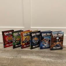 6 Dog Man books