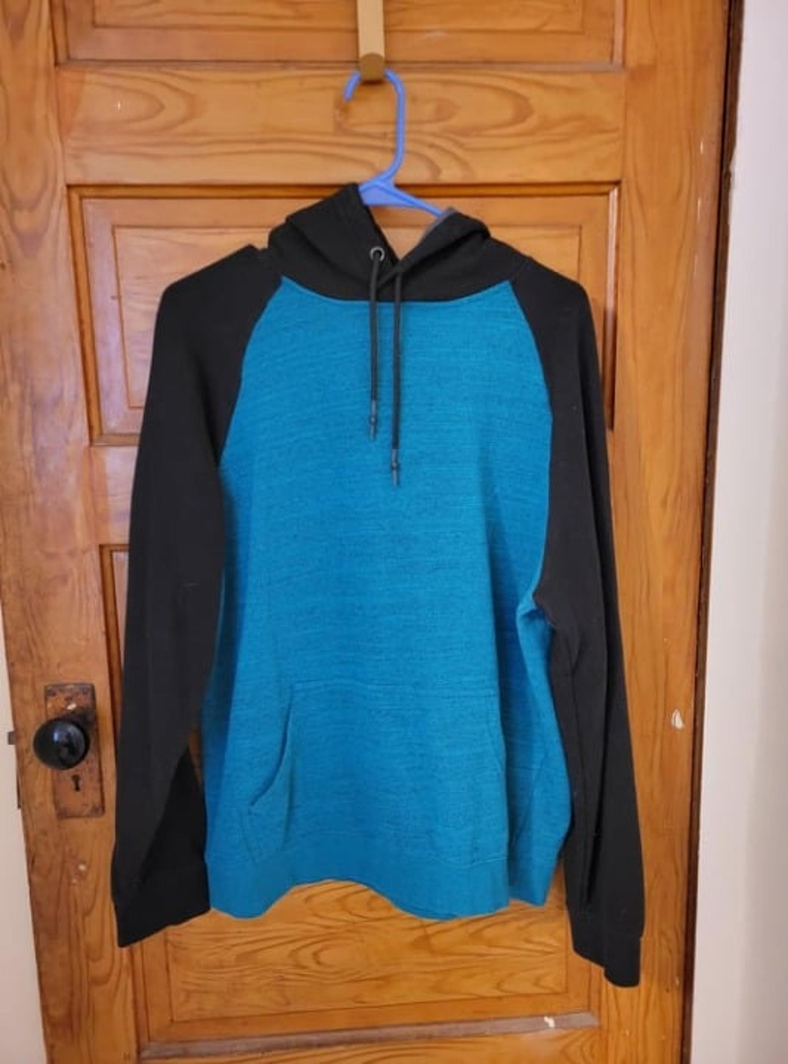 Men's Blue/Black Hoodie