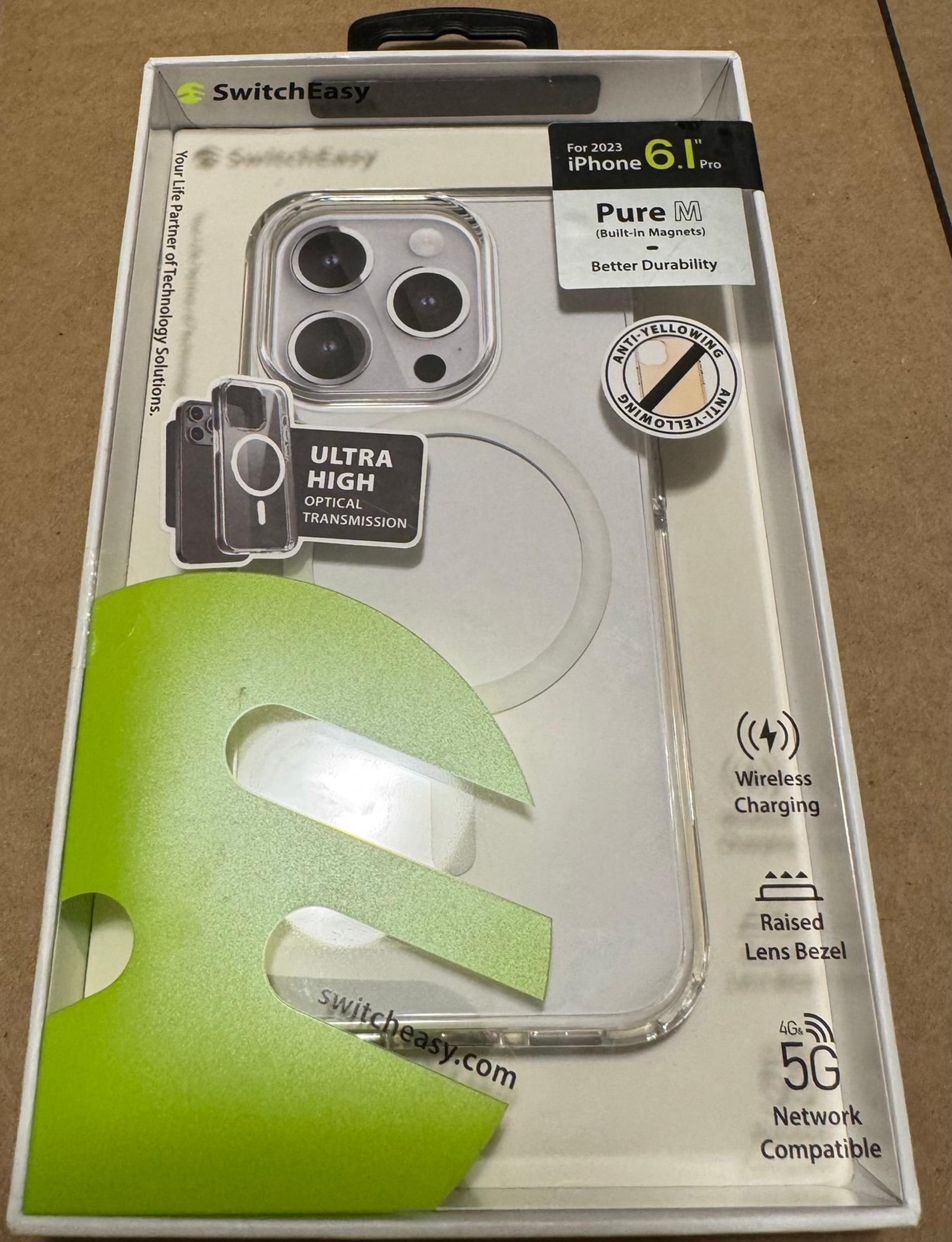Crystal Clear Case Compatible with Phone 15 Pro