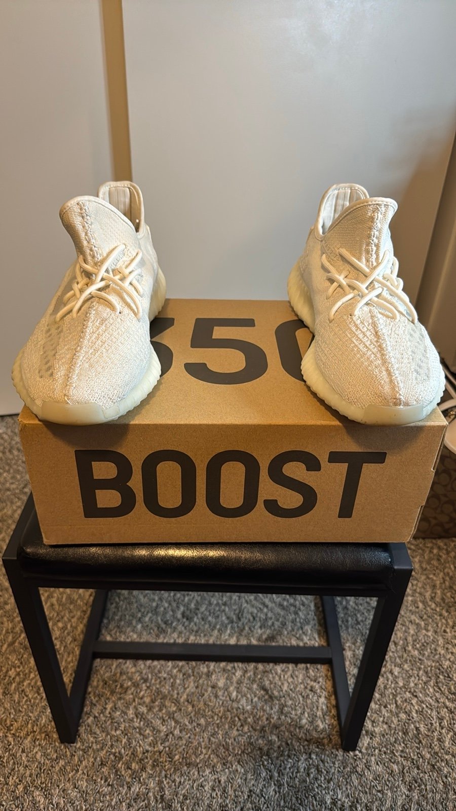 Adidas Yeezy Boost 350 V2 Cream White Sneakers