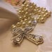 Catholic Prayer Beads Yellow & Silver