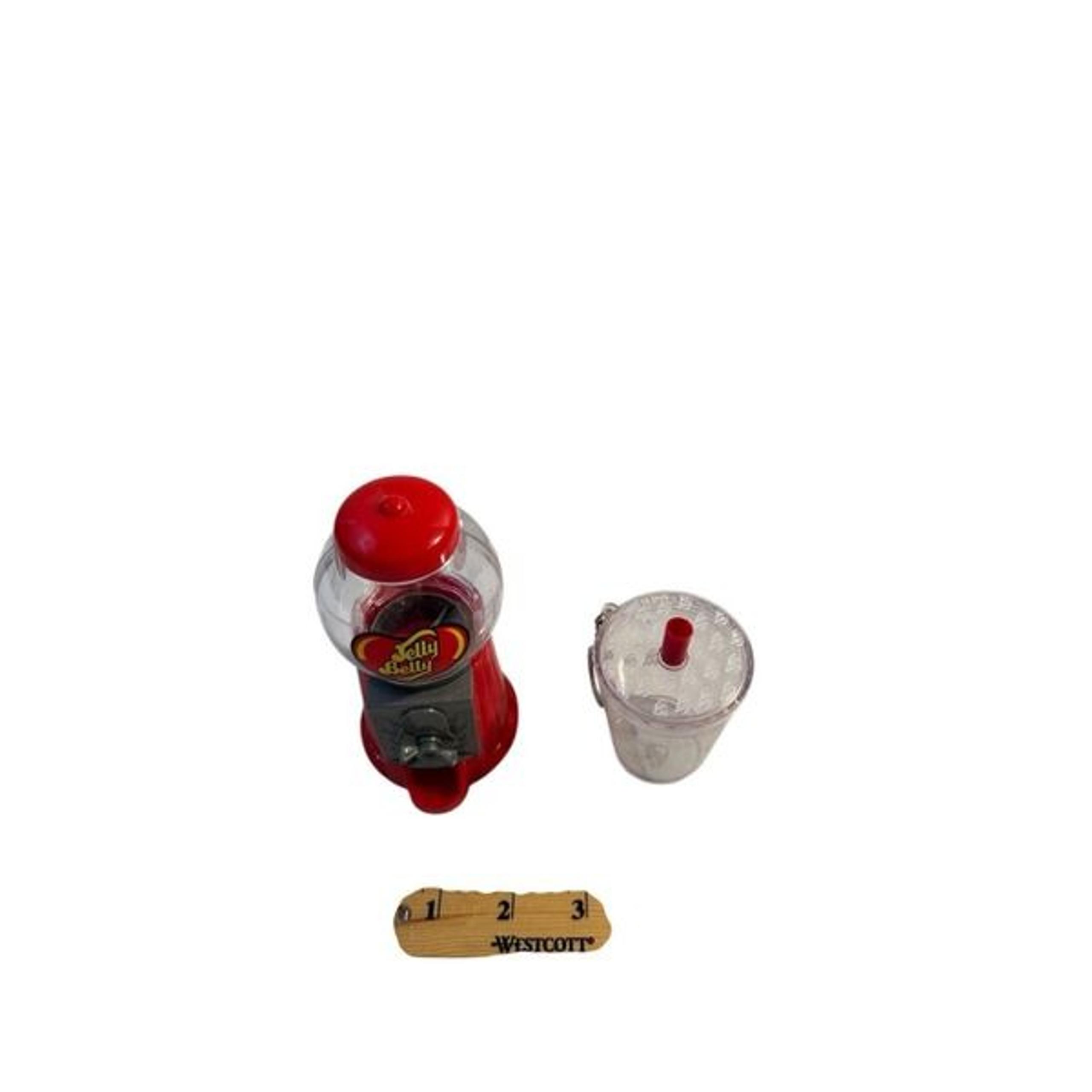 Jelly belly containers with keychain
