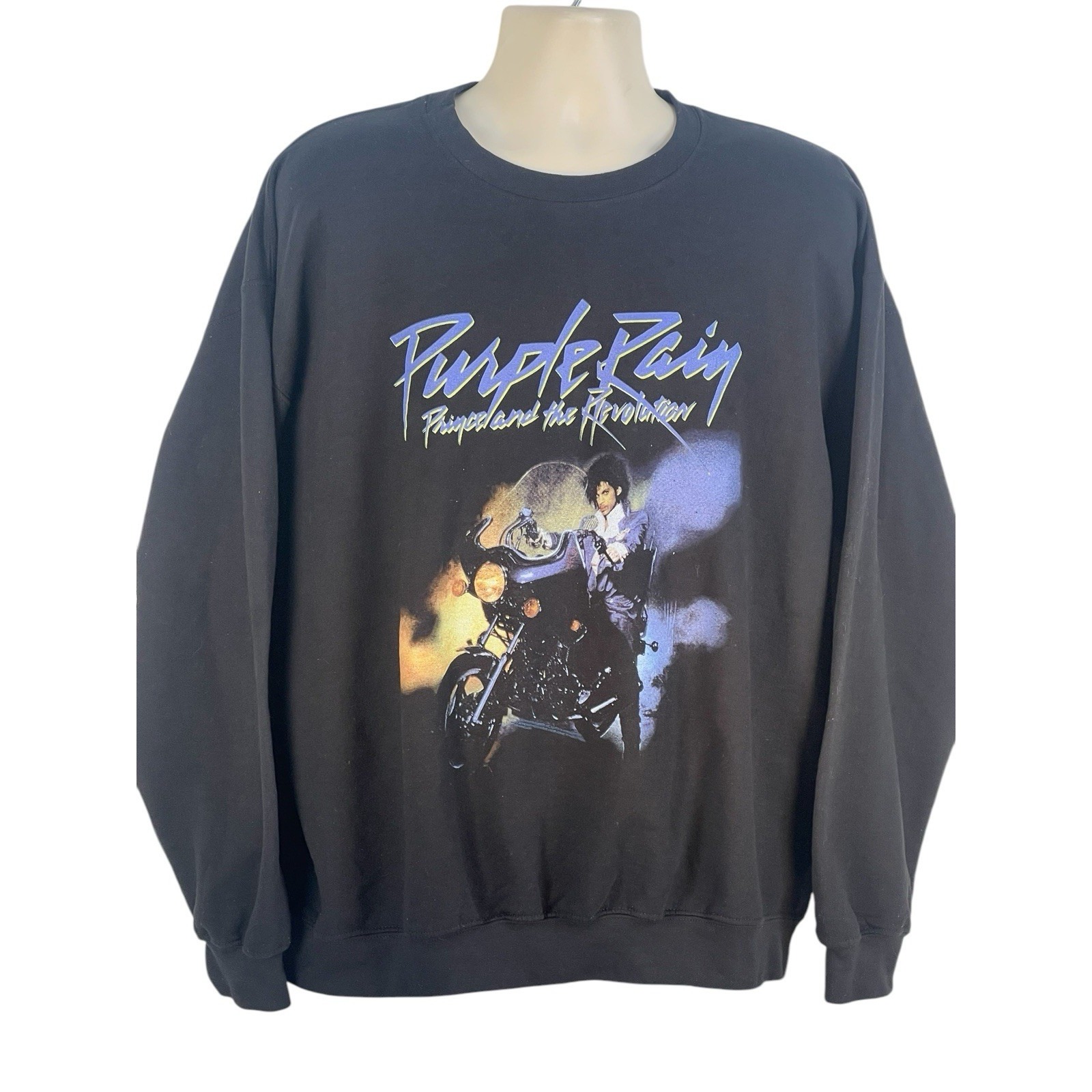 vtg PRINCE & THE REVOLUTION PURPLE RAIN TOUR SWEATSHIRT SHIRT L