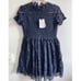 Bardot, Big Girl's Size 18 Navy Blue Lace Short Dress BRAND NEW WITH TAGS