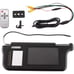 7inch LCD Black Driver side only Sunvisor