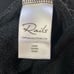 Rails Nico Black Flocked Cobra Hoodie Womens Size L Pullover
