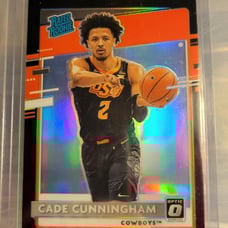 2021 PANINI CHRONICLES CADE CUNNINGHAM DETROIT PISTONS OPTIC BLACK PRIZM RETAIL!