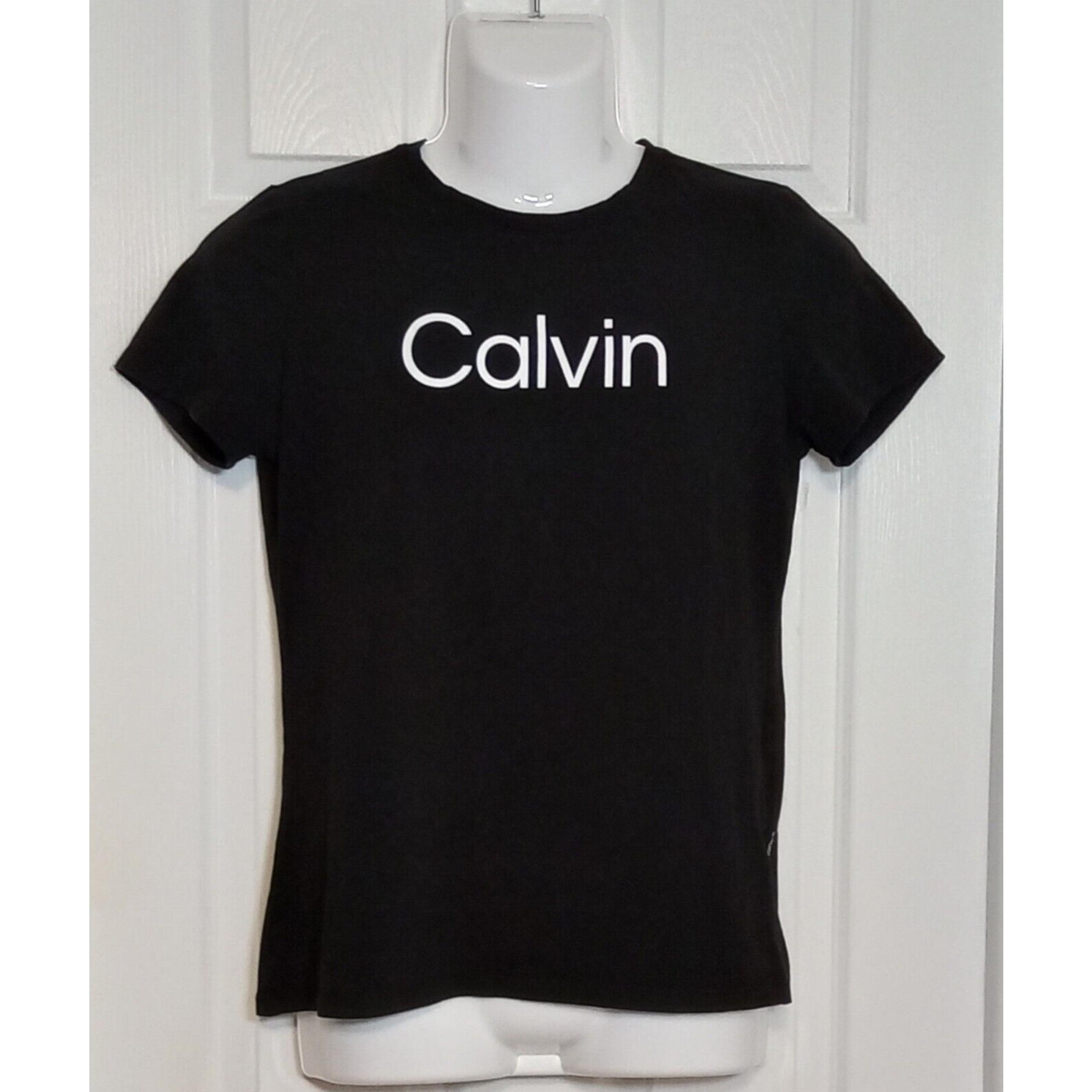Calvin Klein Performance Stretch Women's SS Shirt Black Large