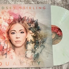 LINDSEY STIRLING SIGNED DUALITY LP VINYL RECORD ALBUM AUTOGRAPHED - BECKETT COA