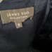 Jenny Yoo Collection 100% Silk Navy V Neck Surplice Sleeveless Cocktail Dress