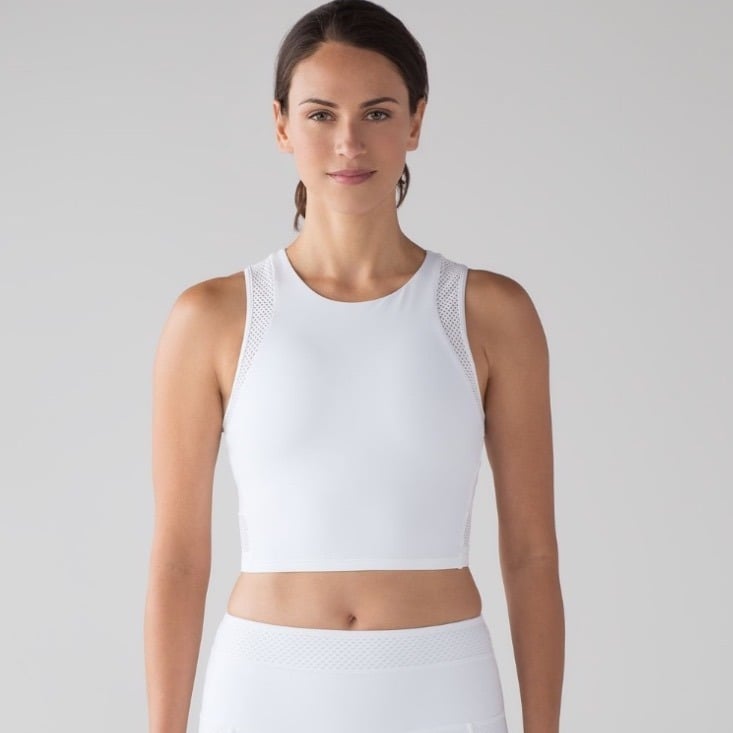 Lululemon Keep Score Bra White 10
