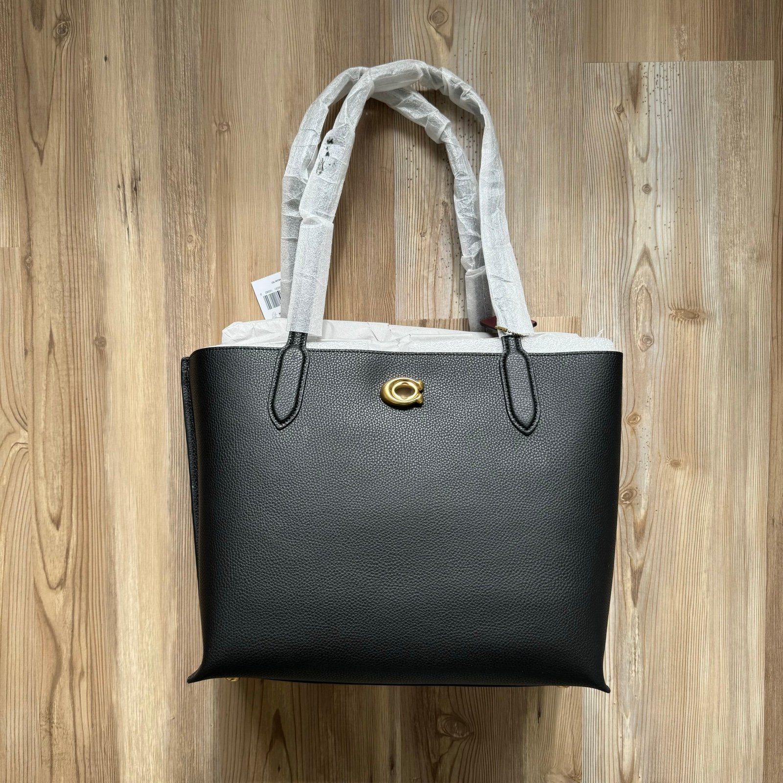 Coach Willow Tote Bag in Black