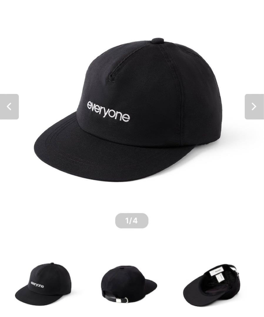 帽子 everyone original logo tropical wool cap everyone original logo tropical wool cap (BLACK) | everyone