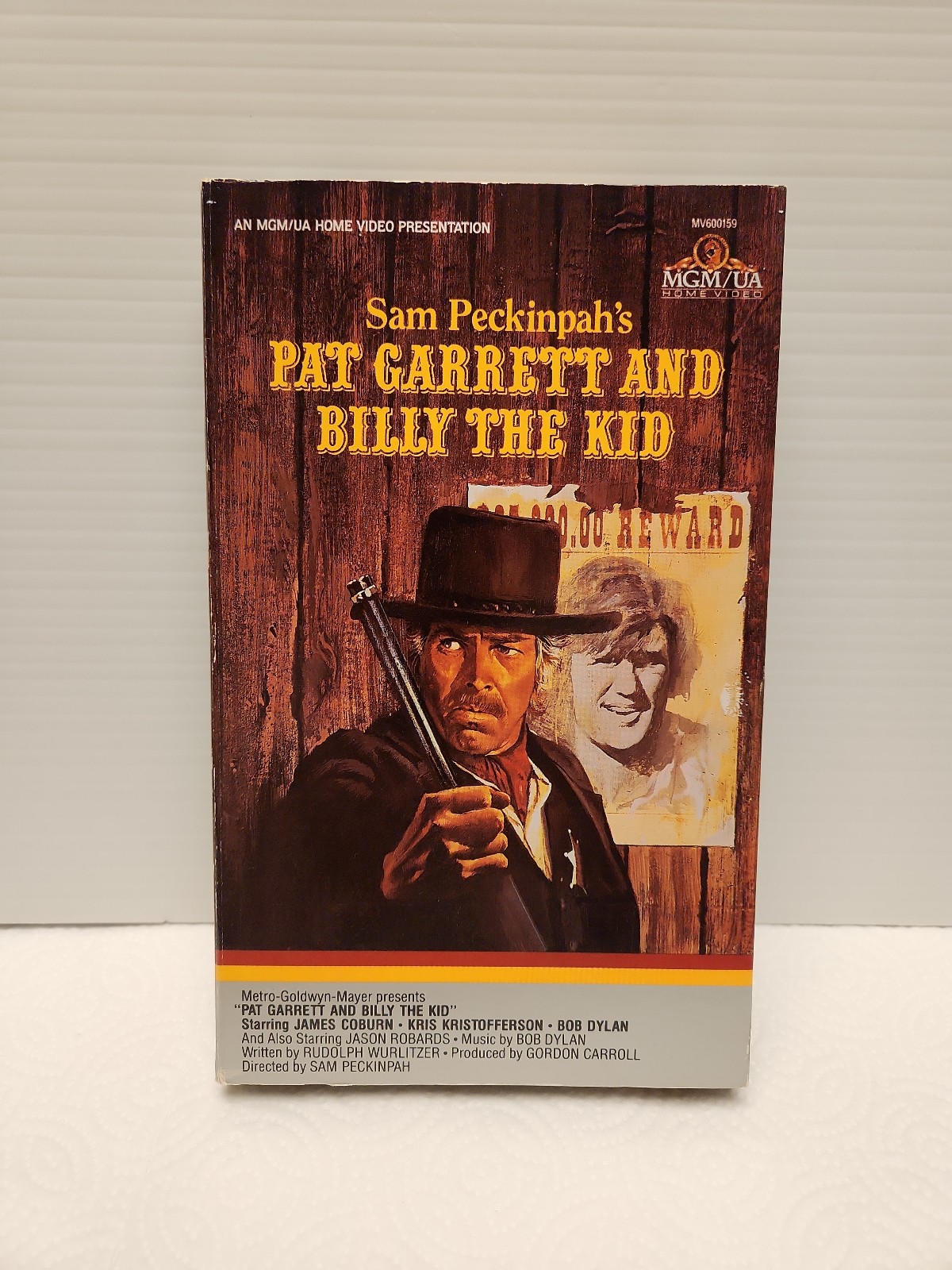 PAT GARRETT AND BILLY THE KID,VHS