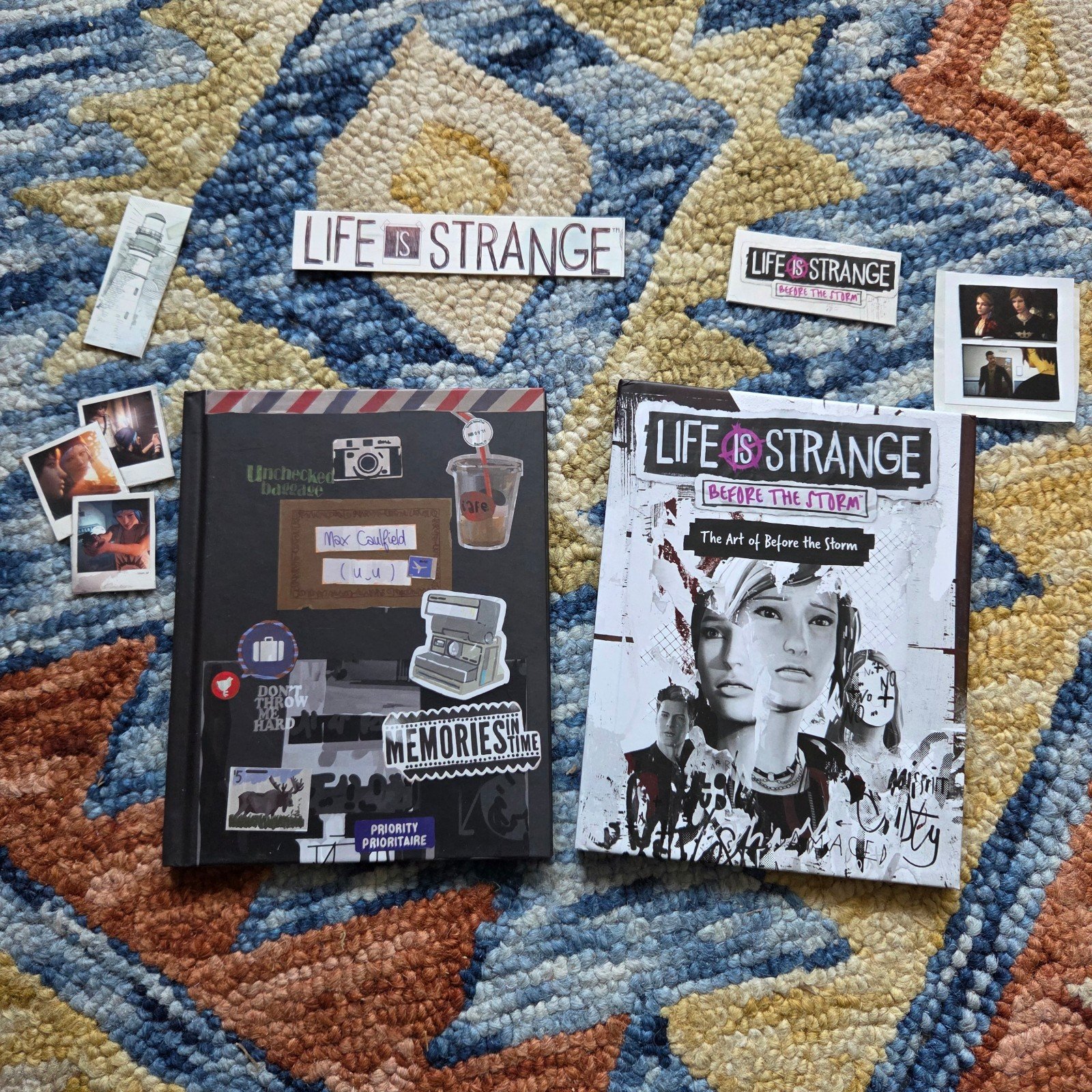 Life Is Strange Limited Edition Artbooks w Before The Storm - Rare - No Game LiS