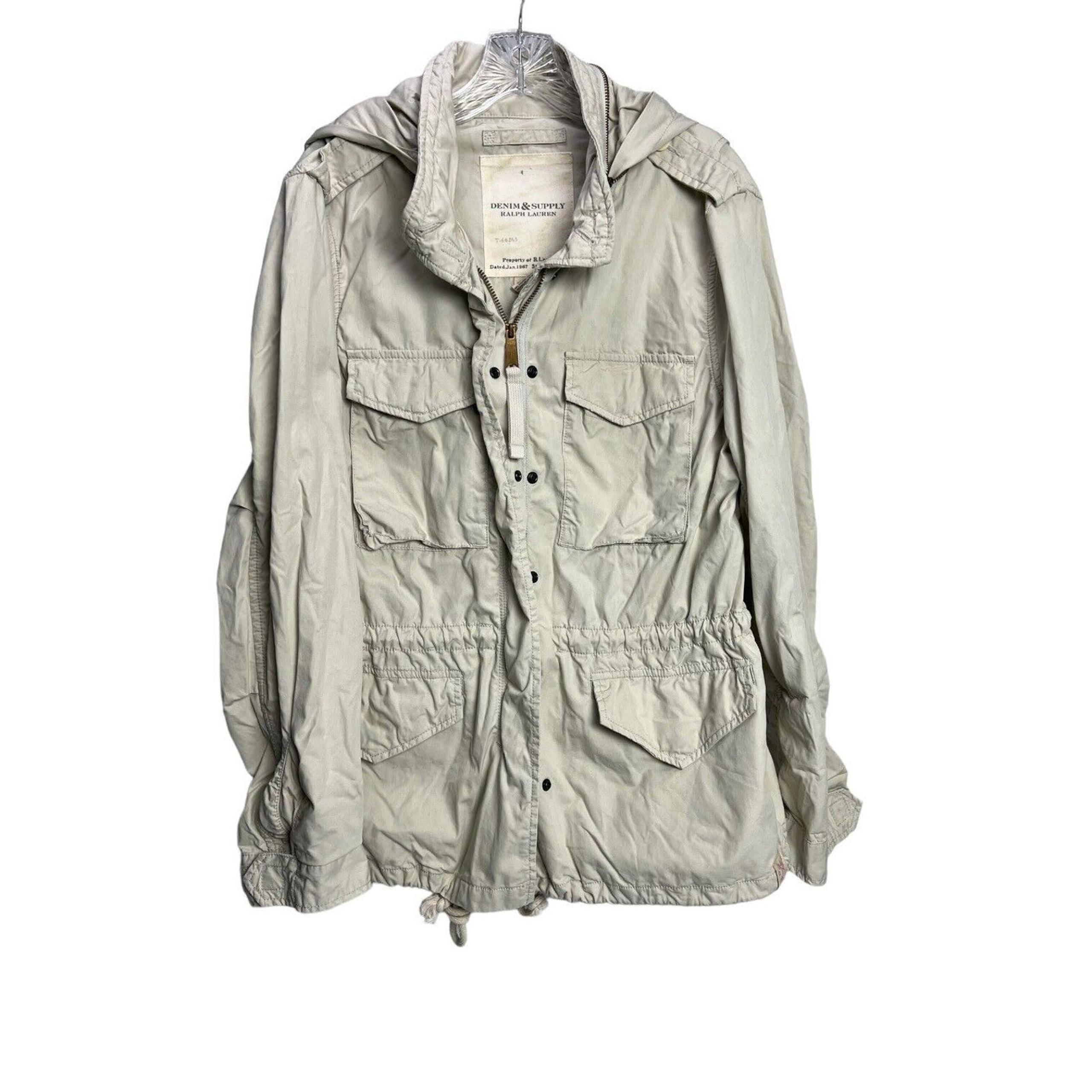 Utility Jacket Cream Women’s Size M - Denim & Supply Ralph Lauren