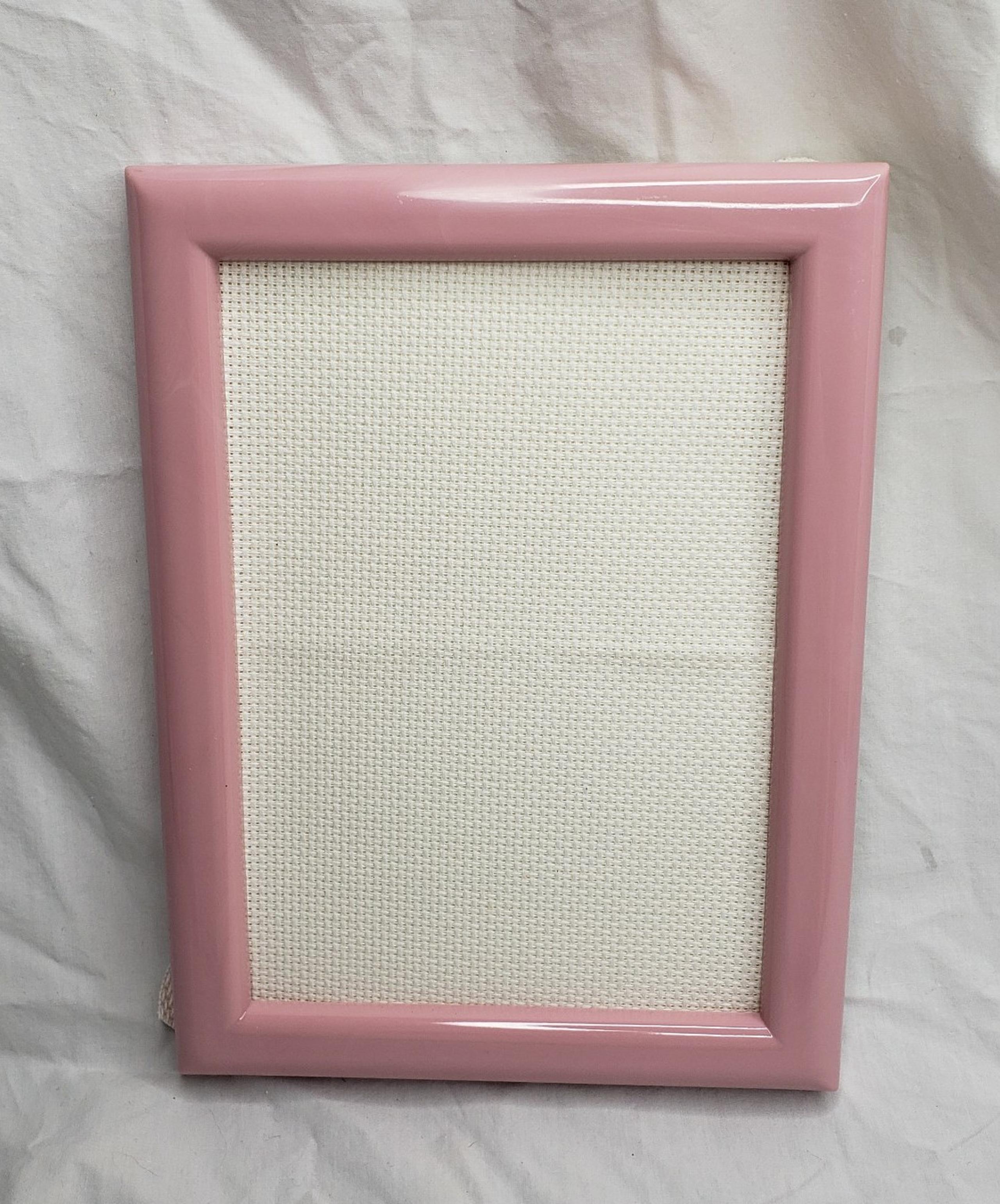 Vintage 80s Cross-stitch Embroidery Frame
