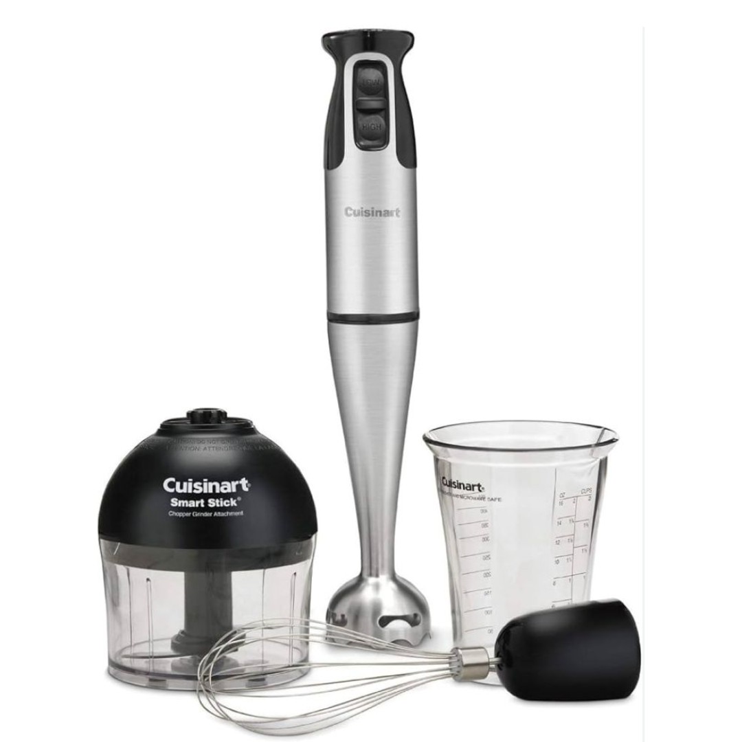 Cuisinart CSB-179P1 Smart Stick Variable Speed Hand Blender, Stainless Steel