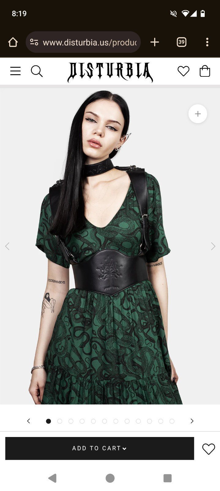 Disturbia Nienna Harness