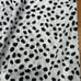 Vintage 80s Saks Fifth Avenue mumu dress Black and White Polka Dot Dress small