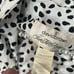 Vintage 80s Saks Fifth Avenue mumu dress Black and White Polka Dot Dress small