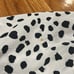 Vintage 80s Saks Fifth Avenue mumu dress Black and White Polka Dot Dress small