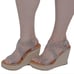 Torrid Espadrille Platform Wedges Sandals Heels Pumps Shoes WOMEN'S 8 WW WOMAN'S
