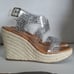 Torrid Espadrille Platform Wedges Sandals Heels Pumps Shoes WOMEN'S 8 WW WOMAN'S