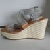 Torrid Espadrille Platform Wedges Sandals Heels Pumps Shoes WOMEN'S 8 WW WOMAN'S