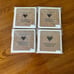 Love Rocks Maine Stone Coasters