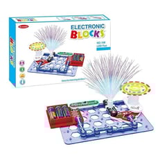 Electronic Blocks 17 Parts Discovery Kit Led Fun STEM DIY Electronic Learning