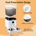 WiFi-Enabled Automatic Cat Feeder for Two Cats, Dual Power, App Control
