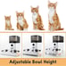 WiFi-Enabled Automatic Cat Feeder for Two Cats, Dual Power, App Control