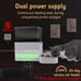 WiFi-Enabled Automatic Cat Feeder for Two Cats, Dual Power, App Control