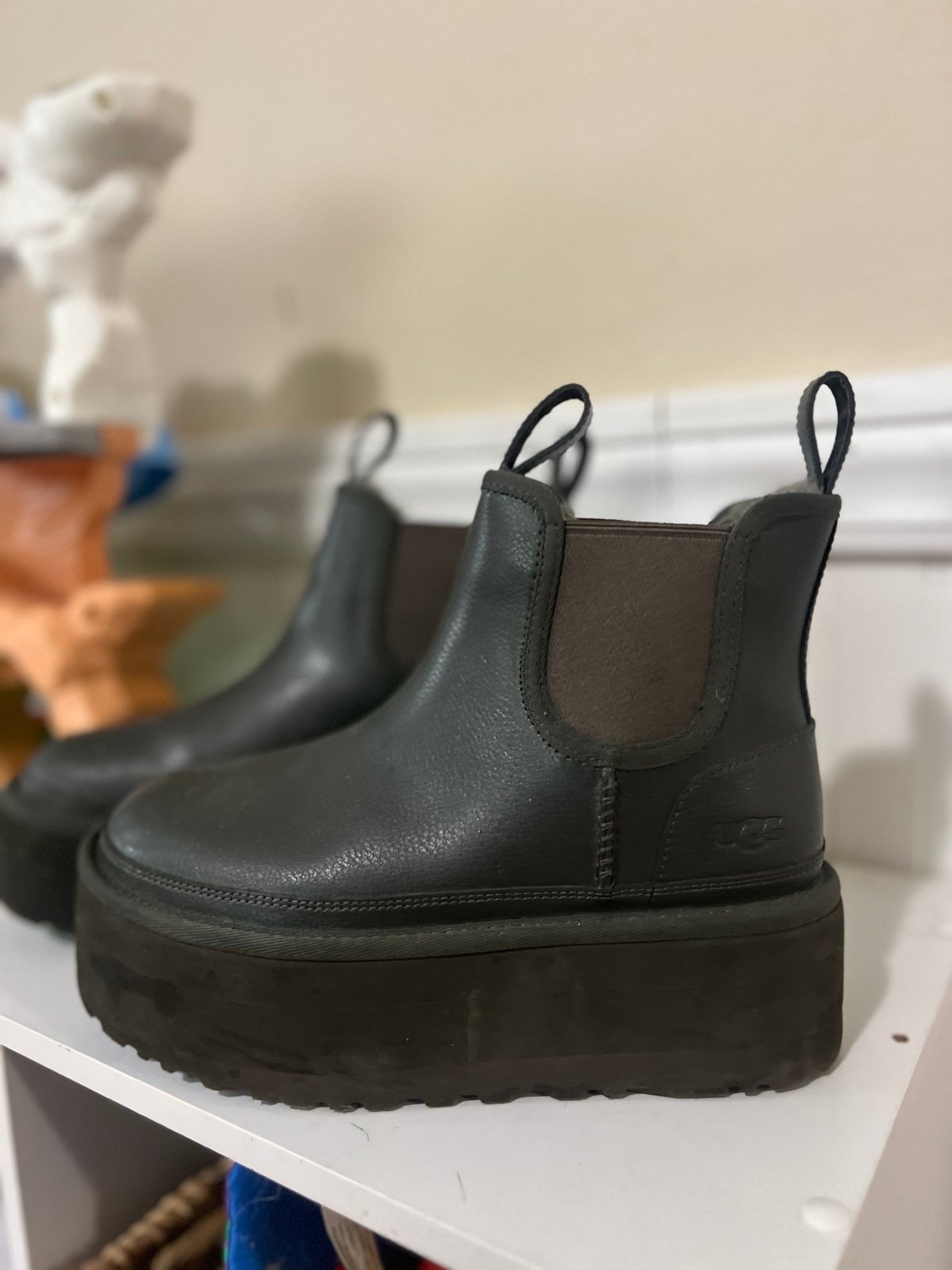 UGG platform booties