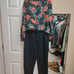 Brand new Alice + Olivia hooded sweatshirt and pants