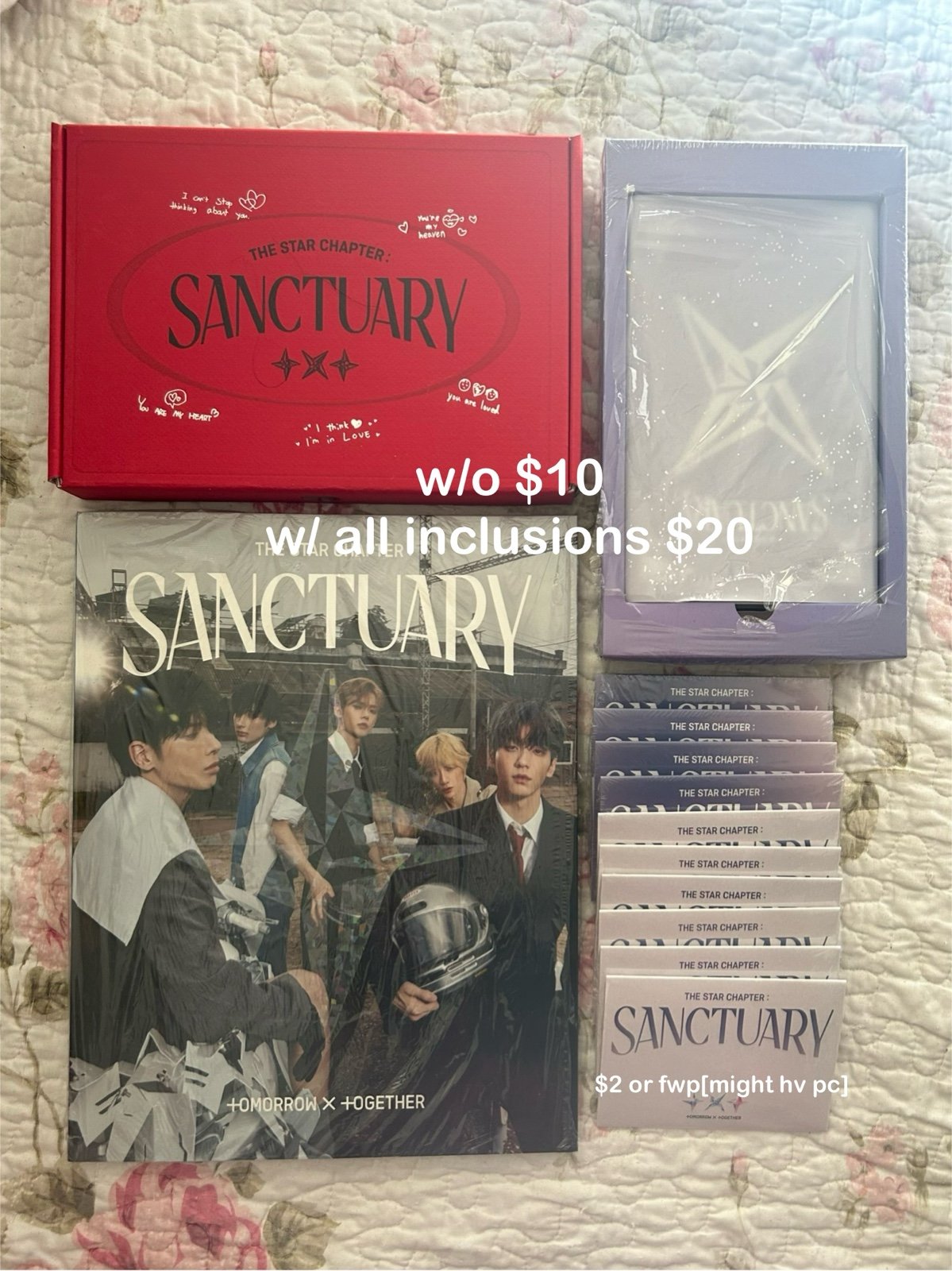 TXT ALBUMS N MERCH