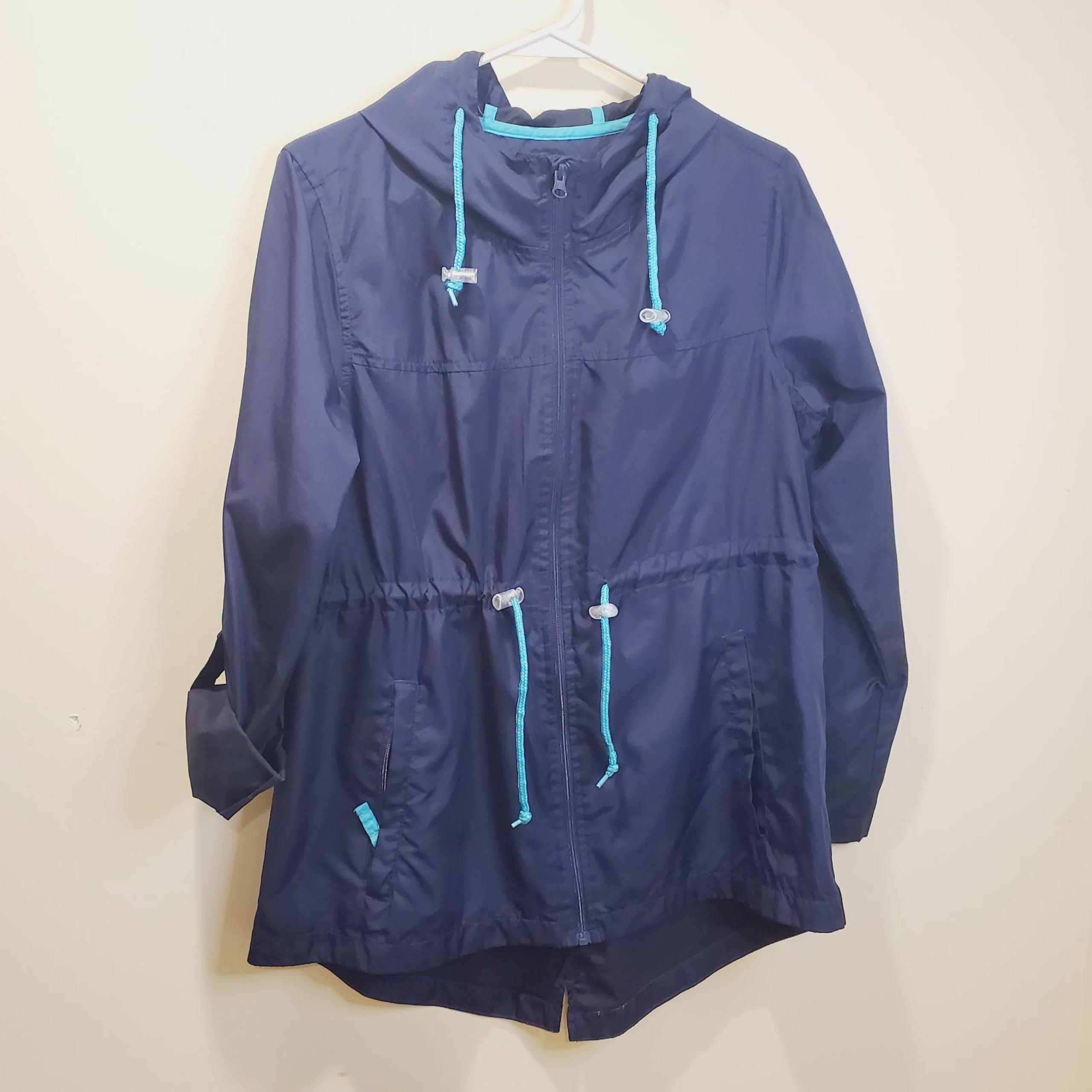 Weather Tamer Parka in a Pocket blue Jacket Size S (4-6)