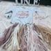 One letters, one cake topper, high chair decor and onsie (onsie never worn)
