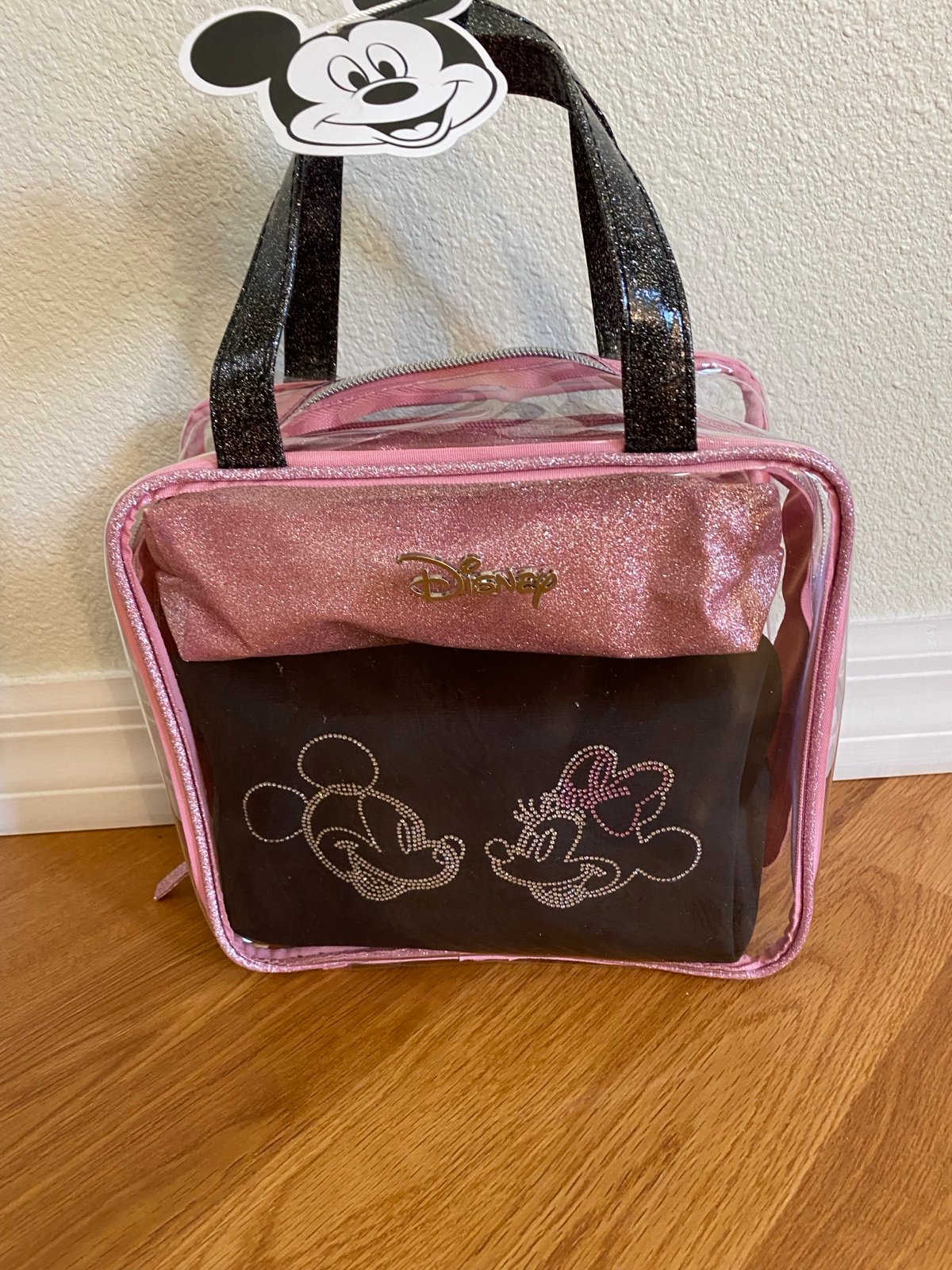 New womens Disney 3 in 1 toiletry bag set Minnie Mouse