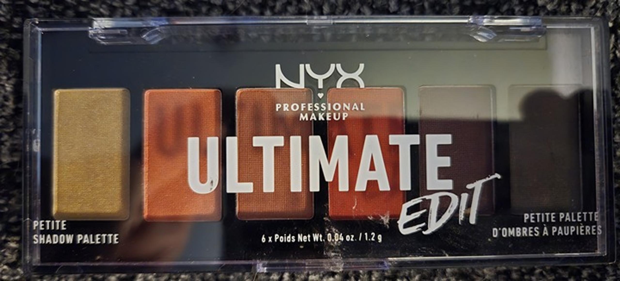 Professional Makeup Ultimate Edit Eyeshadow Palette - NYX