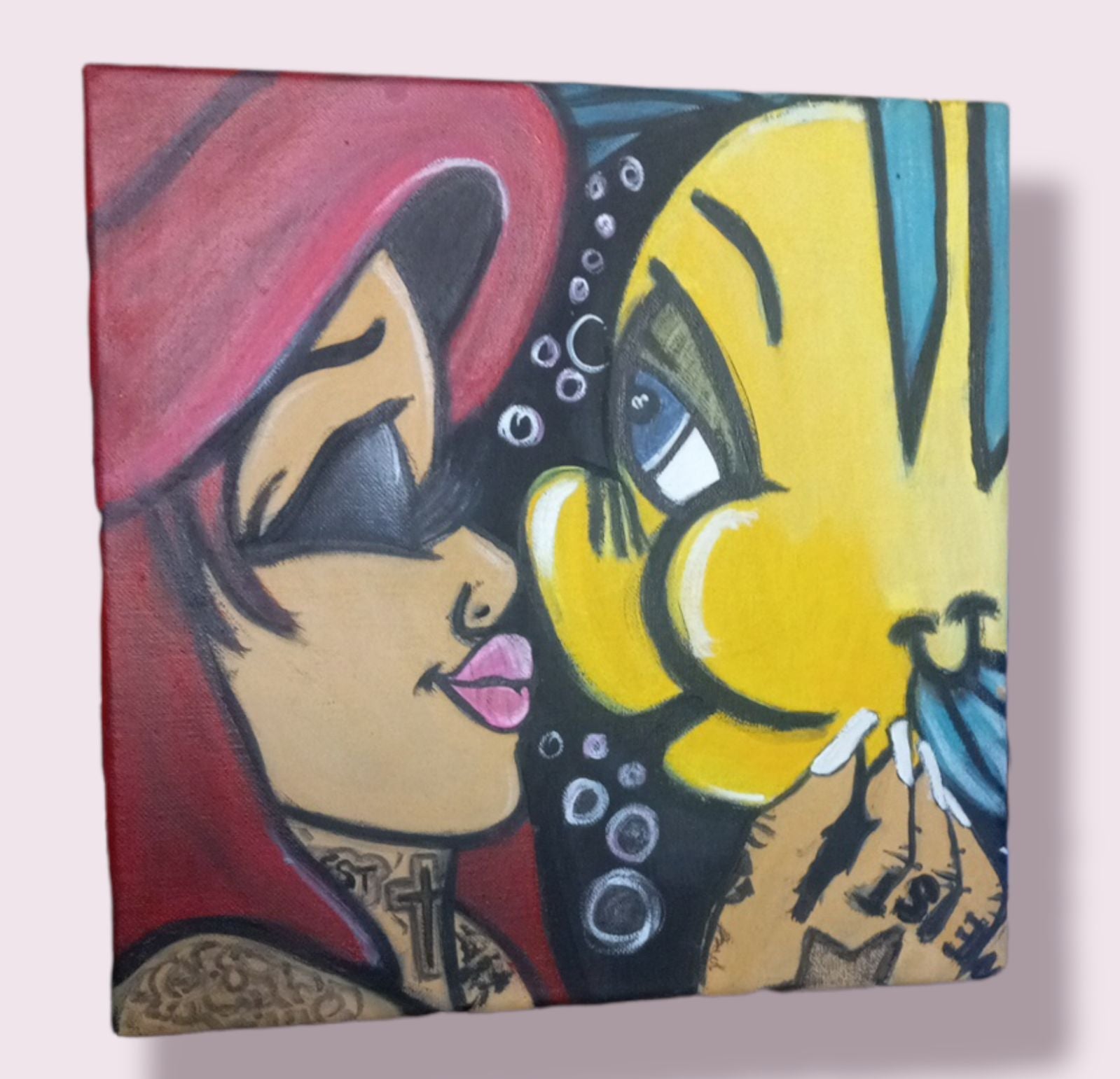 acrylic painting on canvass