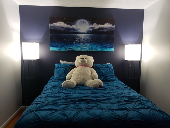 Wall Art Moon Sea Ocean Landscape Picture Canvas Wall Art Print Paintings Modern