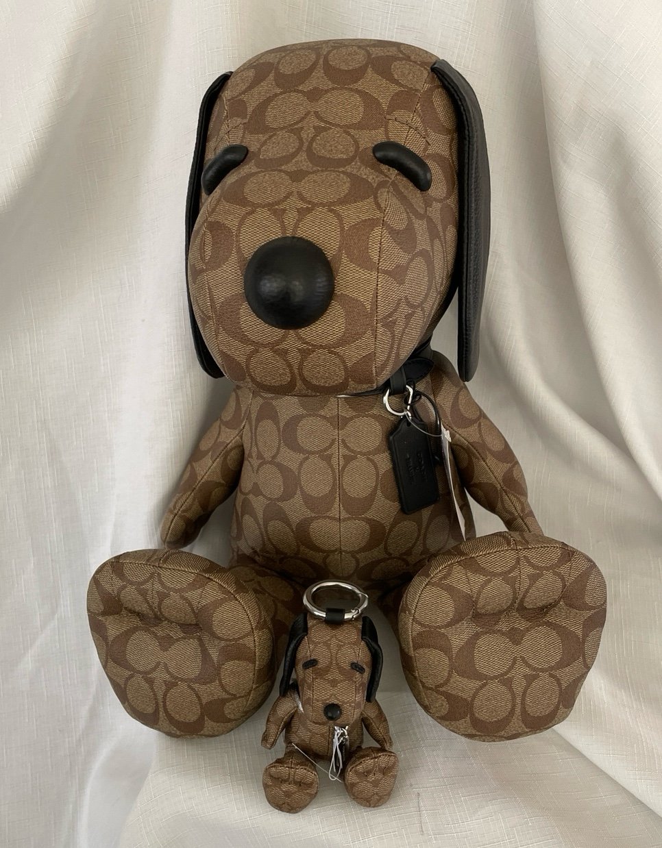Coach X Peanuts Snoopy Collectible In Signature Canvas Bundle