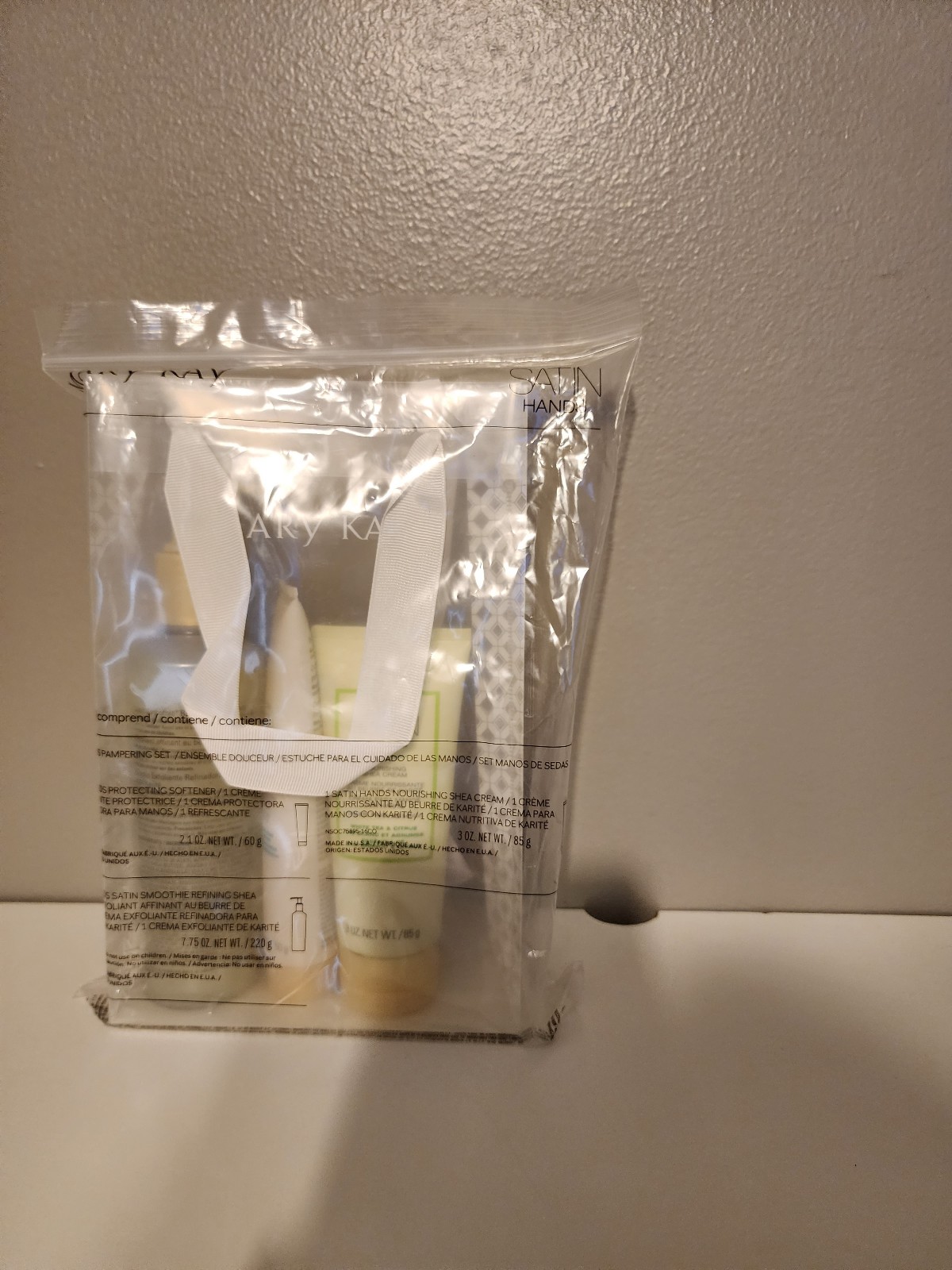 Mary kay Satin hands