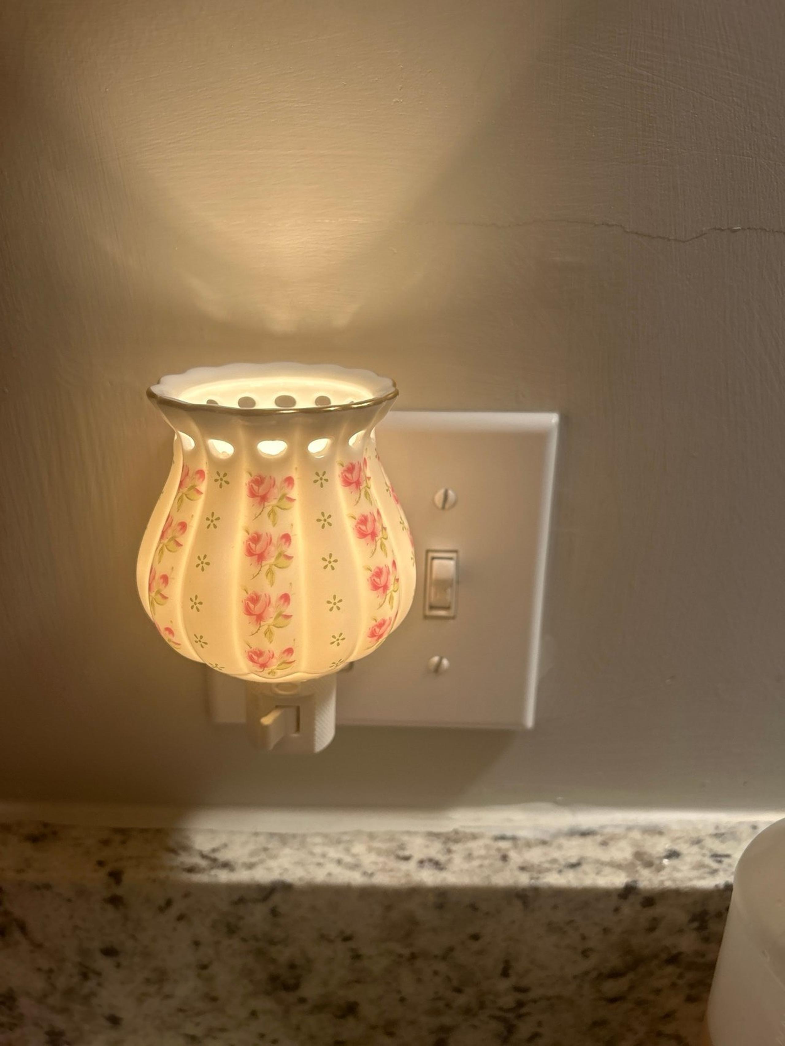 Vintage Porcelain Night Light Lamp
