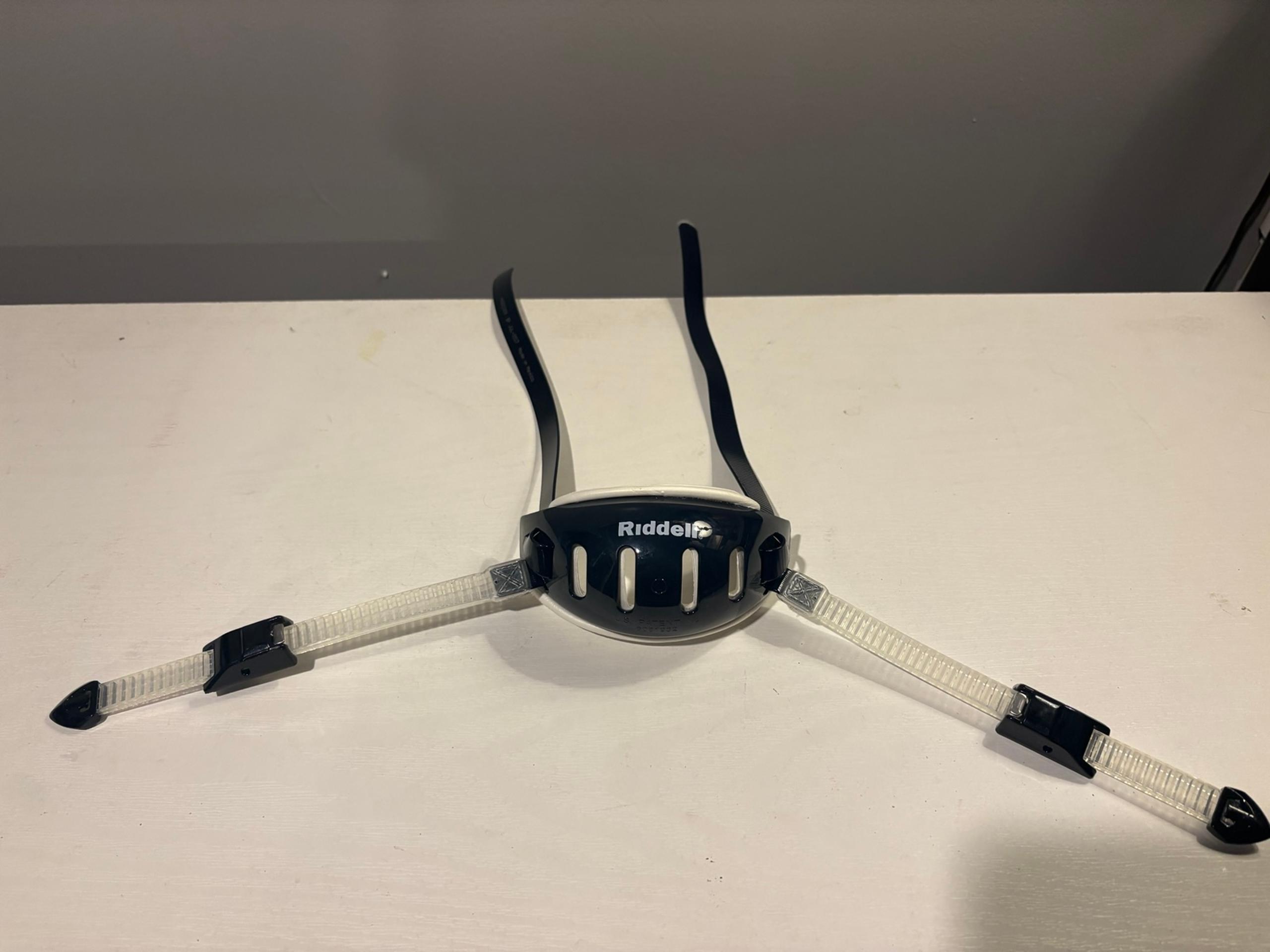 RIDDELL FOOTBALL SPEED FLEX CAM-LOC HARD CUP NAVY BLUE CHIN STRAP