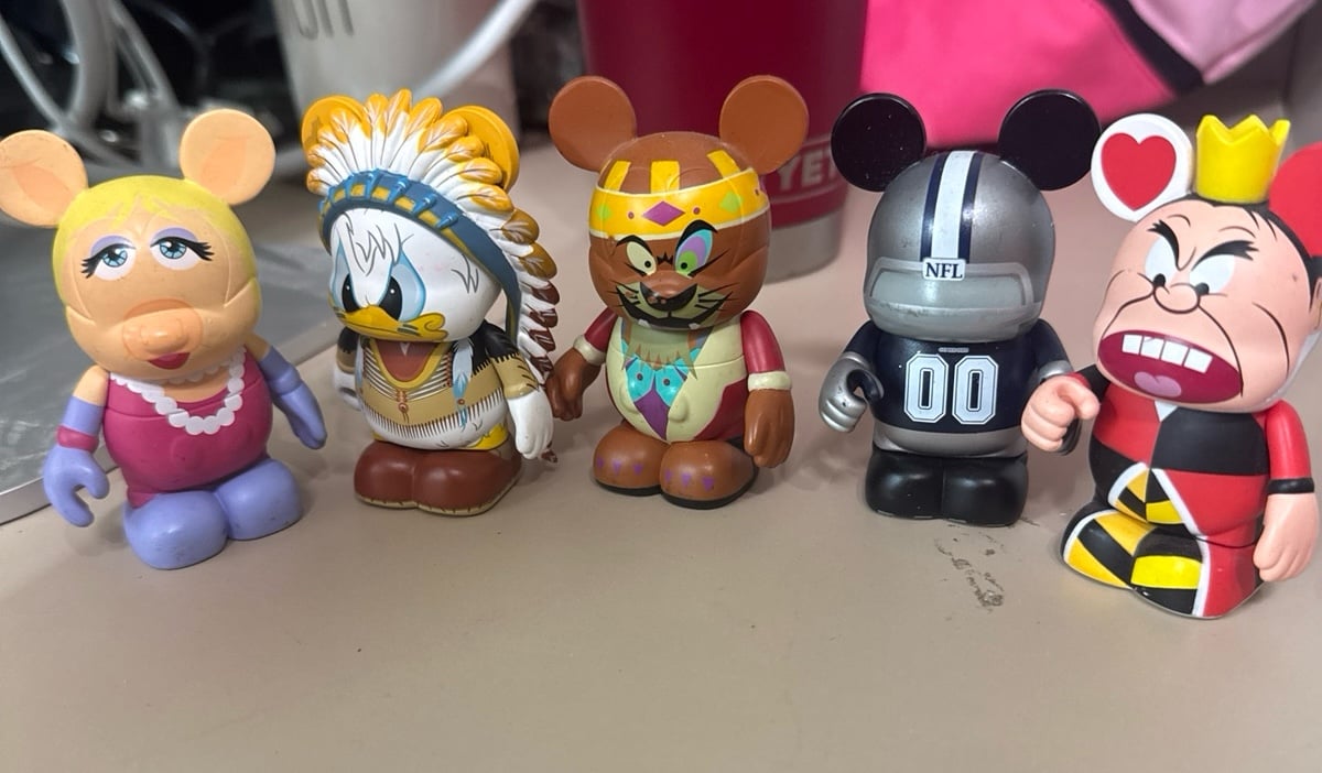 Disney Vinylmation bundle & nfl